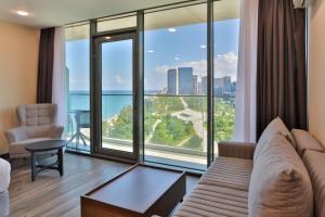 Posezení v ubytování Batumi View Luxury