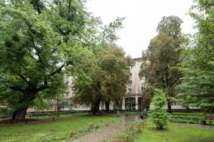 Vonkajšia záhrada v ubytovaní Labo Apartment Ogrodowa