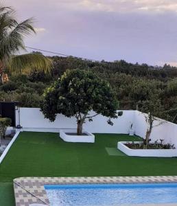 Bazén v ubytování Villa Bella Quatre Cocos nebo v jeho okolí