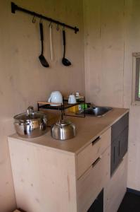 Una cocina o zona de cocina en Posed Vojtěch