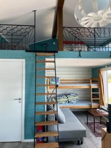 Postel nebo postele na pokoji v ubytování Guest house at Baltic Sea Oskarshamn + 8 fotografií