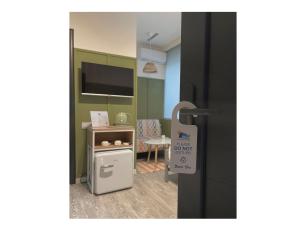 Kuchyň nebo kuchyňský kout v ubytování Avalon Hotel Armenia