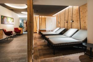 Posezení v ubytování Ferienresidenz Raich - Appartements mit Sky Wellness und Garten