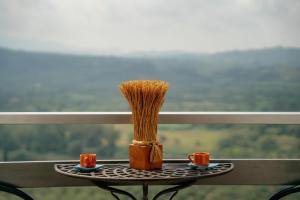 A balcony or terrace at Great Escape Olympia