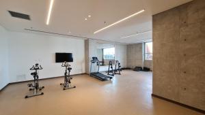 Fitnesscentret og/eller fitnessfaciliteterne på Del Bono Central Hotel
