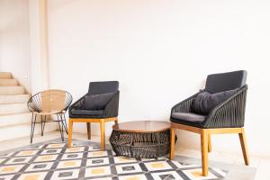 Posezení v ubytování Hostal de la Montaña