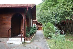 Zahrada ubytování Complex Țurcana Transalpina