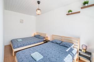 Ένα ή περισσότερα κρεβάτια σε δωμάτιο στο Large Antwerp City Center Apartments