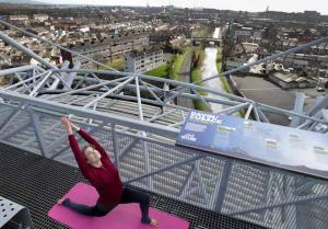 Balkón nebo terasa v ubytování CROKE PARK STUDIO