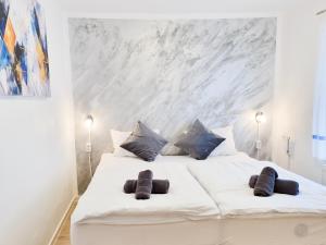 Voodi või voodid majutusasutuse Da Vinci Apartment toas
