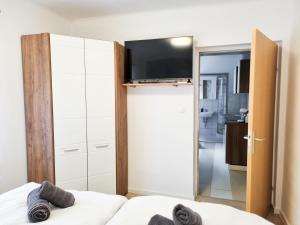 Voodi või voodid majutusasutuse Da Vinci Apartment toas