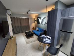 Кът за сядане в Chic y Hermoso Apartamento Amoblado y Equipado Los Mangos 3 Valencia-Venezuela