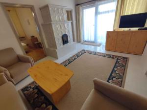 Ruang duduk di Apartment in Balatonszemes 45329