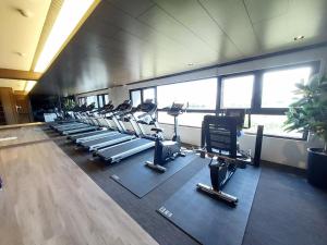 Gimnasio o equipo deportivo en Ocean 海上玩家 景觀溫泉小館