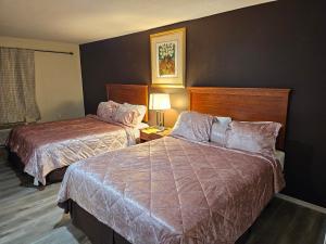 Una cama o camas en una habitación de Stardust Motel