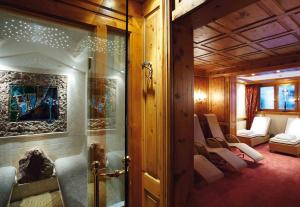 Posezení v ubytování Sporthotel Lorünser