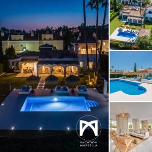 Bazén v ubytování VACATION MARBELLA I Villa Sirio, Golf-Front Villa, Private Heated Pool, Privacy, 10 min from Puerto Banus nebo v jeho okolí
