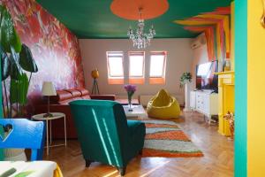 Posezení v ubytování Apartment Amore Mio