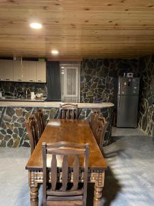 Kuchyň nebo kuchyňský kout v ubytování Guesthouse "MEGI"
