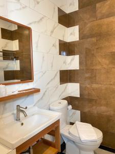 Koupelna v ubytování Manomon residence มโนมน เรสซิเดนซ์