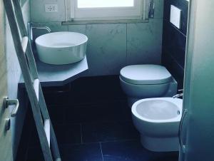Koupelna v ubytování Da Elena