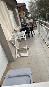 Balkón nebo terasa v ubytování Da Elena