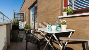 Balkón alebo terasa v ubytovaní Apartament Ap94