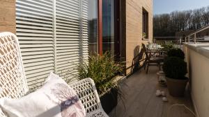 Balkón alebo terasa v ubytovaní Apartament Ap94