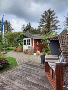 En have udenfor Strandhaus Brasilien