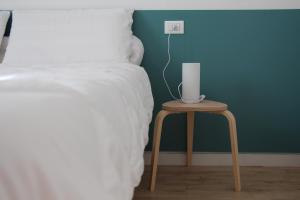 Suite moderna a due passi dal centro客房内的一张或多张床位