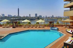 Bazén v ubytování Ramses Hilton Hotel & Casino nebo v jeho okolí