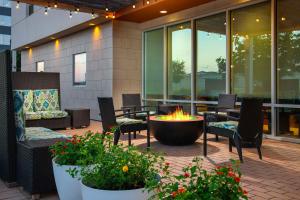 Zahrada ubytování Home2 Suites by Hilton Austin Round Rock