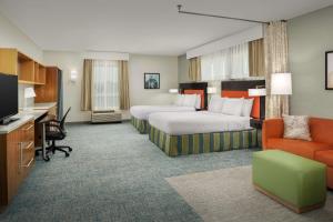 Postel nebo postele na pokoji v ubytování Home2 Suites by Hilton Austin Round Rock