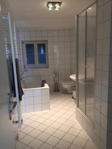 Koupelna v ubytování Ferienwohnung Kaulberg
