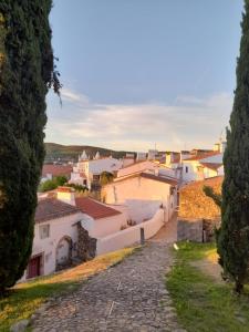 a view of a village from a street at Olive -Casa da Boavista in Alegrete