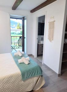 Postel nebo postele na pokoji v ubytování CASA ARABIA