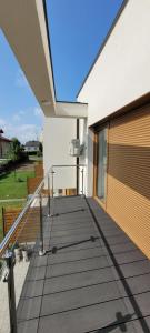 Balkón alebo terasa v ubytovaní Leszka Loft Apartment