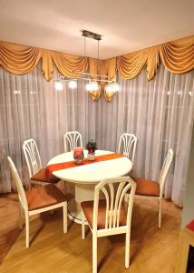 Posezení v ubytování Ferienwohnung Lennefer
