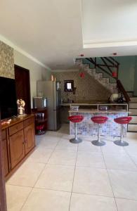 Et tv og/eller underholdning på Chalé Esmeralda - Serra de Guaramiranga