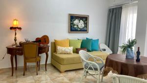 Posezení v ubytování Lucky Suites