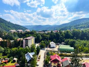 Nespecifikovaný výhled na hory nebo výhled na hory při pohledu z apartmánu