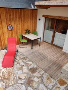 A seating area at DaHome Appartements