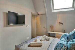 Postel nebo postele na pokoji v ubytování Finest Retreats - Towan House