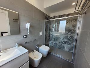Koupelna v ubytování SP Rooms