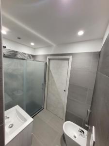 Koupelna v ubytování SP Rooms