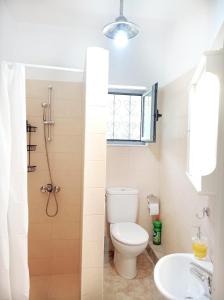 Kúpeľňa v ubytovaní Casa al mar