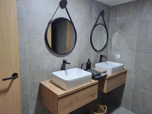 Koupelna v ubytování DON LEONE Hotel