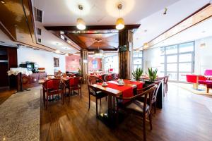 Posezení v ubytování CityHotel Feuerbach