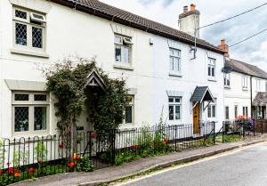 Bygningen som feriehuset ligger i