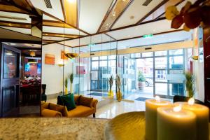 Posezení v ubytování CityHotel Feuerbach